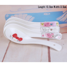 Hot sell porcelain personalized decorative tea spoon